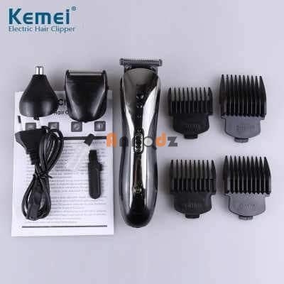 Image 2 de l'annonce  Kemei Tondeuse à Cheveux Nez Barbe 3En1- Km 1407 Noir - Annodz.com