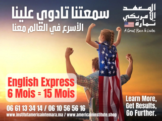 - Formation Anglais Express la plus rapide au Maroc chez Institut Americain ... - Annodz.com