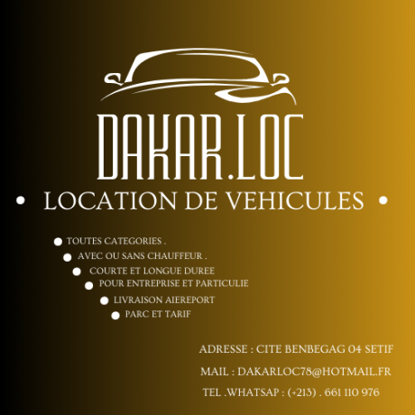Dakarloc. Location de voitures 