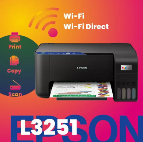 Imprimante Epson Multifonction réservoir sans fil L3251 3en1