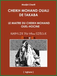 Livre Cheikh Mohand Ouali de Takaba - Annodz.com